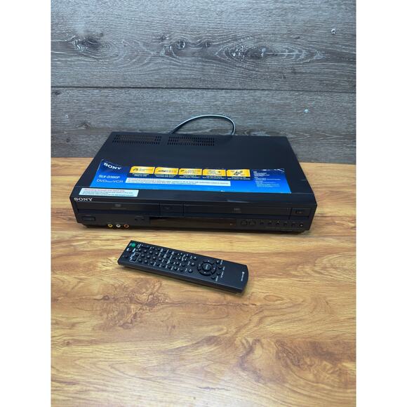 Sony SLV-D380p DVD Player VCR Combo Vhs 4 Head HiFi w/ Remote ~Tested - Picture 1 of 9